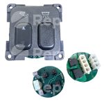 Interrupteur double marche pied et éclairage CBE Presto 10000