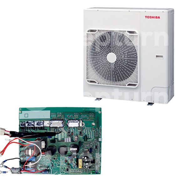 Cartes électroniques MCC-1705-05 et MCC-1675-06 pour PAC Toshiba HWT-1101HW-E
