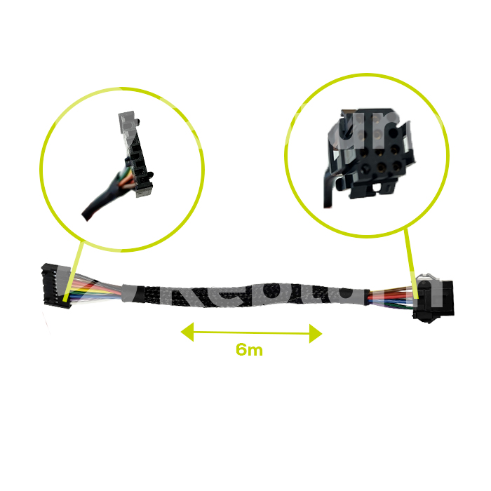 Câble 12 à 9 voies - Panneau de commande à Bloc électrique Schaudt - 6M