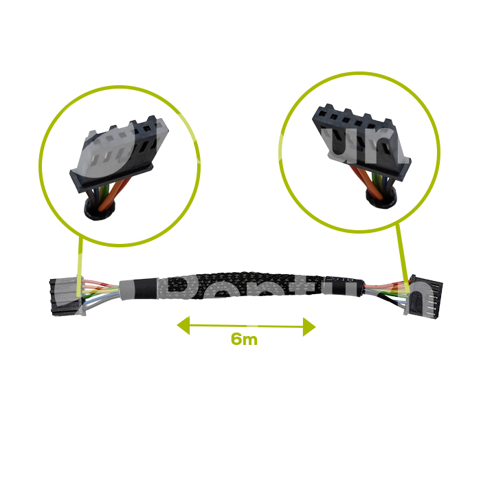 Câble 6 voies - Panneau de commande à Bloc électrique CBE - 6M Câble 6 voies - Panneau de commande à Bloc électrique CBE - 6M