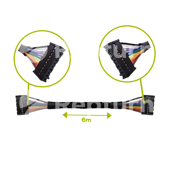 Câble 10 voies - Panneau de commande à Bloc électrique Schaudt - 6M