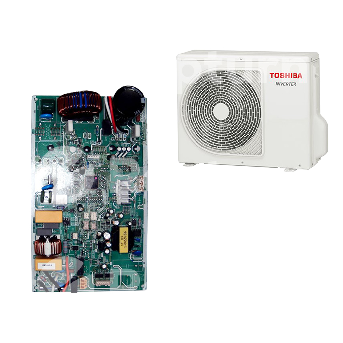 Carte électronique principale WP-043-01/03 - unité extérieure de climatiseur Toshiba RAS-13E2AVG-E