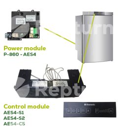 Commande AES4-S1 AES4-S2 AES4-C5 et P-860 - Frigo Dometic RM