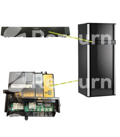 Panneau LCD 289078668 et platine frigo RMS RML