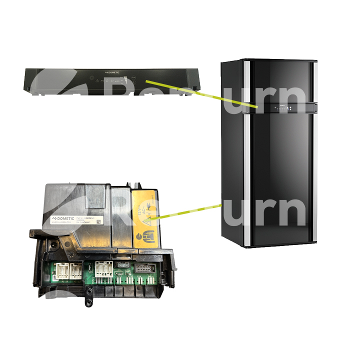 Panneau LCD 289078668 et platine frigo RMS RML